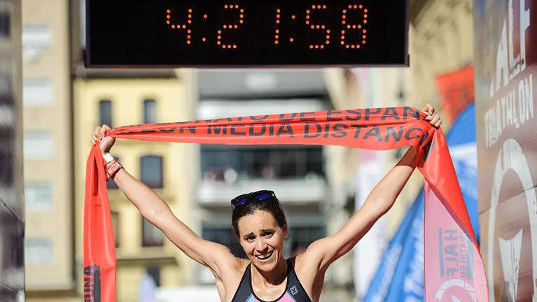 Celebración del Half Triatlón Pamplona que acoge el Campeonato de España. MIGUEL OSÉS (42)