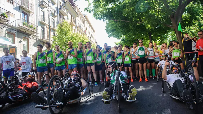 Celebración de la _36 Medio Maratón de Pamplona_. MIGUEL OSÉS_3
