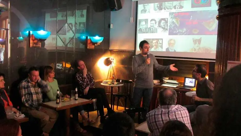 Una de las sesiones de Pint of Science. FACEBOOK