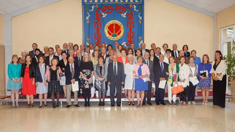 Graduados del Aula de la Experiencia.