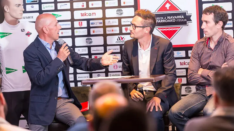 Presentación de la '56 Vuelta Ciclista a Navarra' (22). IÑIGO ALZUGARAY