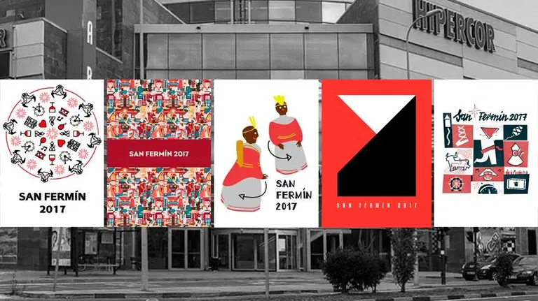 Carteles de San Fermín de Itaroa. ITAROA