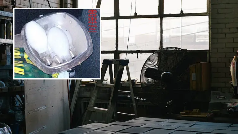 Un almacén en una imagen de archivo