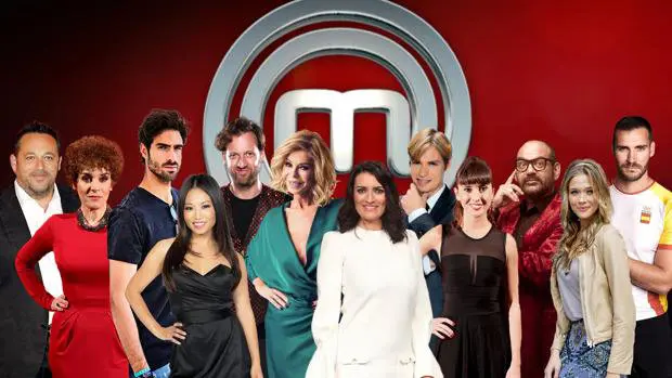Los famosos que componen el casting de la segunda edición de MasterChef Celebrity RTVE