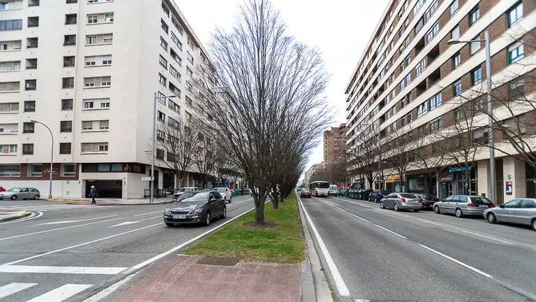 Avenida de Pío XII en Pamplona (03). IÑIGO ALZUGARAY