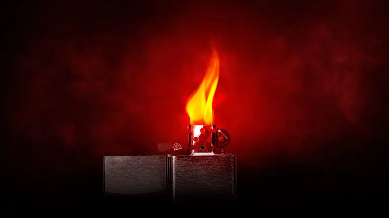 Un encendedor en una imagen de archivo.