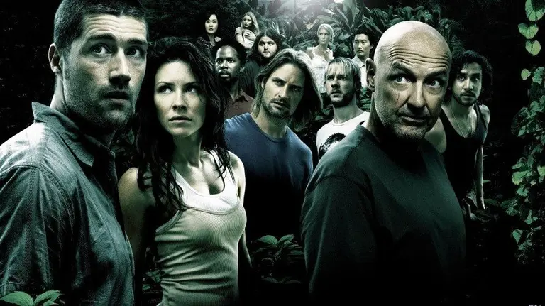 Foto promocional de la serie Lost, Perdidos.