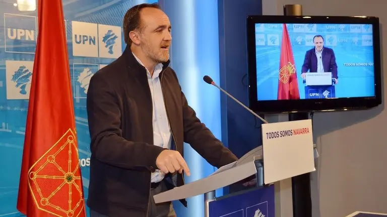 Javier Esparza, de UPN