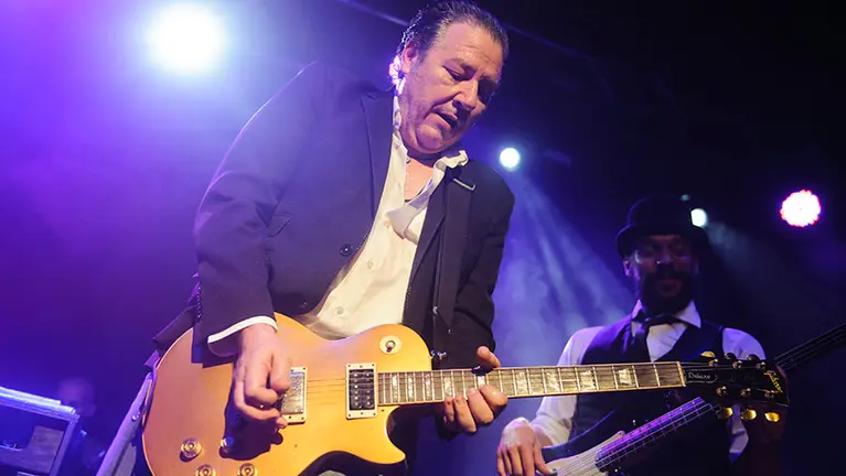 El grupo REVÓLVER presenta en concierto su nuevo disco _Capitol_ en la Sala Ventral. MIGUEL OSÉS_10