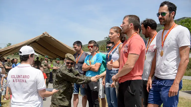 Celebración de la IV Carrera San Cristóbal Xtrem Memorial Subteniente Casanova. PABLO LASAOSA 09