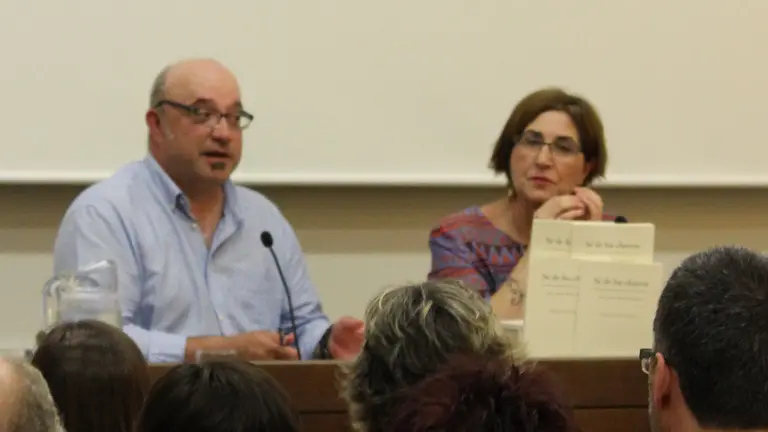 El poeta Juan Andrés Pastor ha presentado este fin de semana en Estella su poemario Sé de los charcos CEDIDA