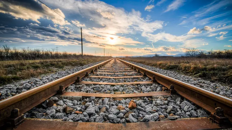 Una vía del tren. ARCHIVO