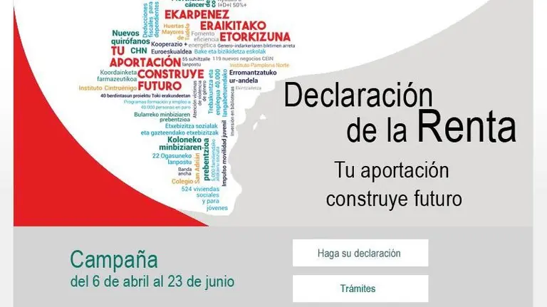 Nuevo sistema para hacer la declaración de la renta en NAvarra