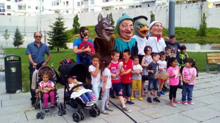Fiestas de Arrosadía en la plaza Alfredo Floristán. Facebook.