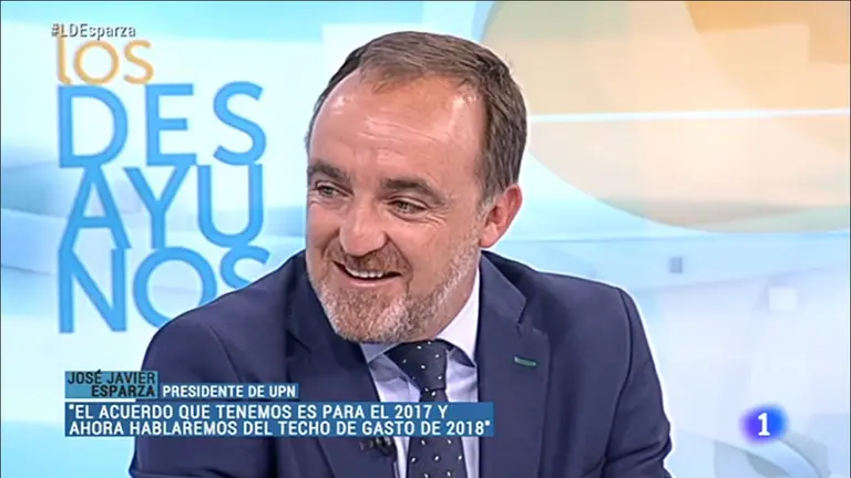 Javier Esparza en TVE