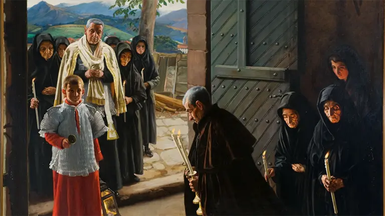 Un Viático en el Baztan, de Javier Ciga