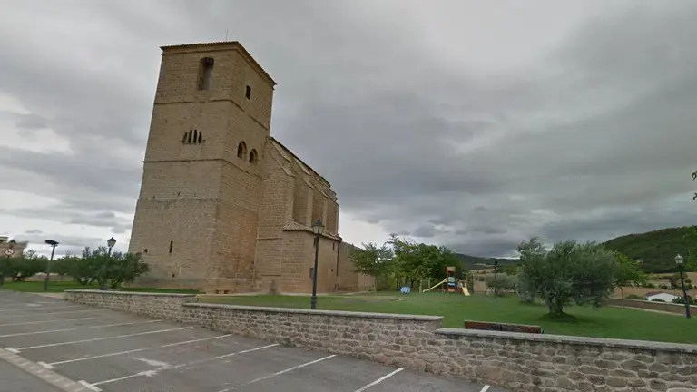 Imagen de la iglesia de Villatuerta