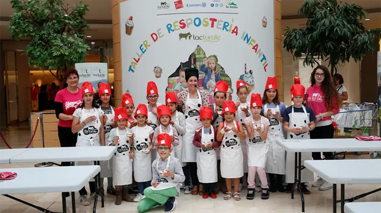 El taller de Leclerc volvió a congregar a los futuros 'chefs' de Navarra