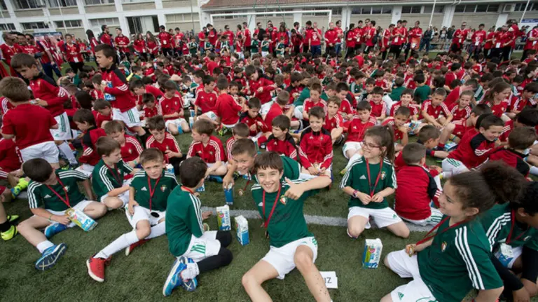 Fiesta de Fundación Osasuna en Tajonar.