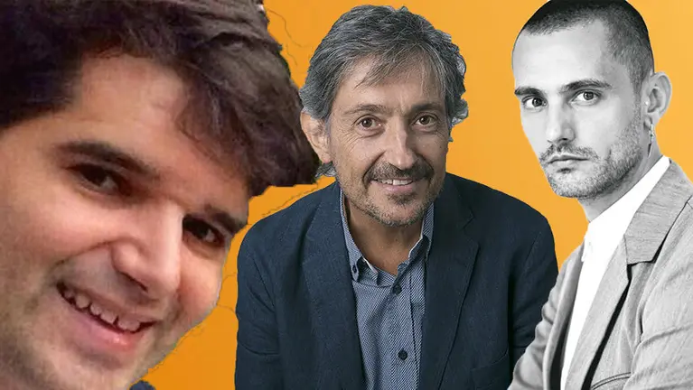 Ignacio Echeverr&iacute;a, Carles Capdevila y David Delf&iacute;n, fallecidos recientemente