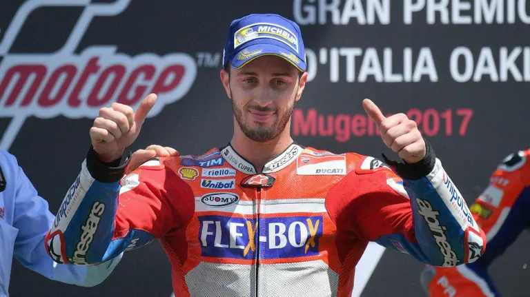 Andrea Dovizioso, piloto de Moto GP. Efe.