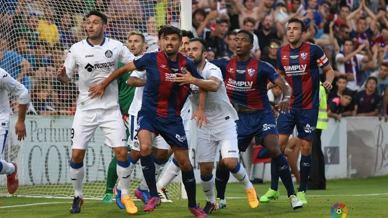 Partido Huesca - Getafe de ascenso a Primera división. Lfp.