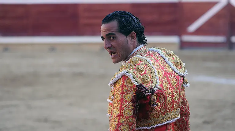 Iván Fandiño en su última corrida en Navarra, el pasado verano de 2016 en Tafalla MIGUEL OSÉS