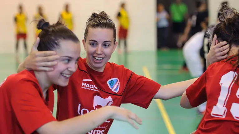 Partido de la fase de ascenso a 1ª División Femenina de fútbol sala, disputado entre el  Lacturale Orvina ante el Cádiz FSF. MIGUEL OSÉS_12