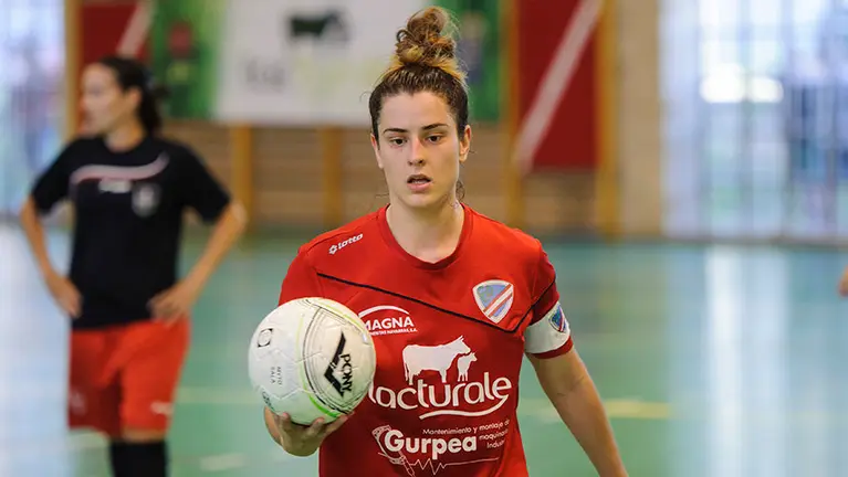 Partido de la fase de ascenso a 1ª División Femenina de fútbol sala, disputado entre el  Lacturale Orvina ante el Cádiz FSF. MIGUEL OSÉS_17