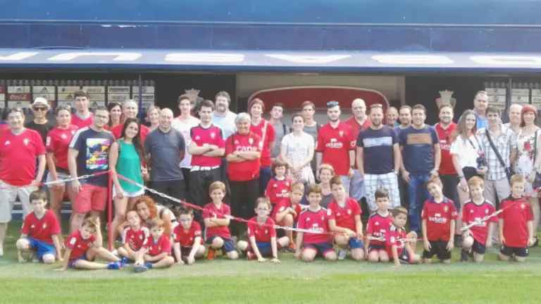 Visitas al estadio de El Sadar. Foto CA Osasuna.