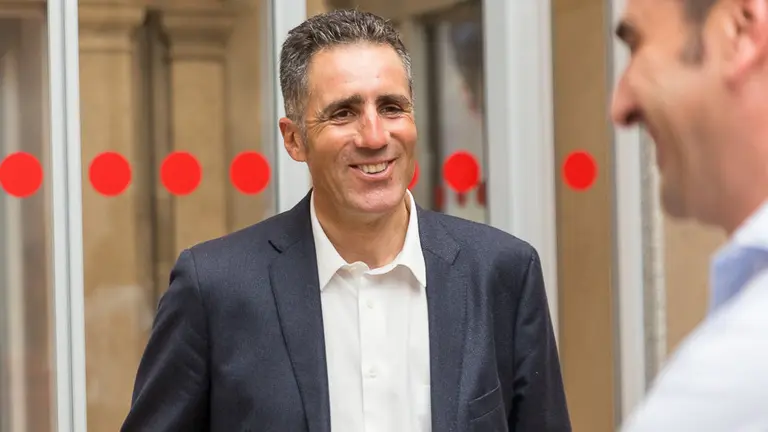 Presentación de la edición número 26 de la prueba cicloturista La Indurain (05). IÑIGO ALZUGARAY