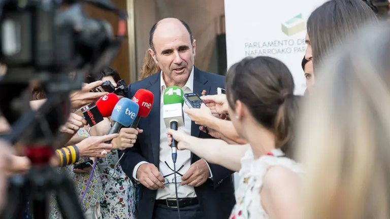 El vicepresidente de Desarrollo Económico, Manu Ayerdi. IÑIGO ALZUGARAY.