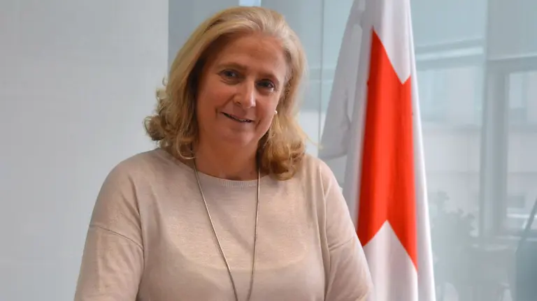 Marta Urdánoz, la nueva secretaria de Cruz Roja en Navarra
