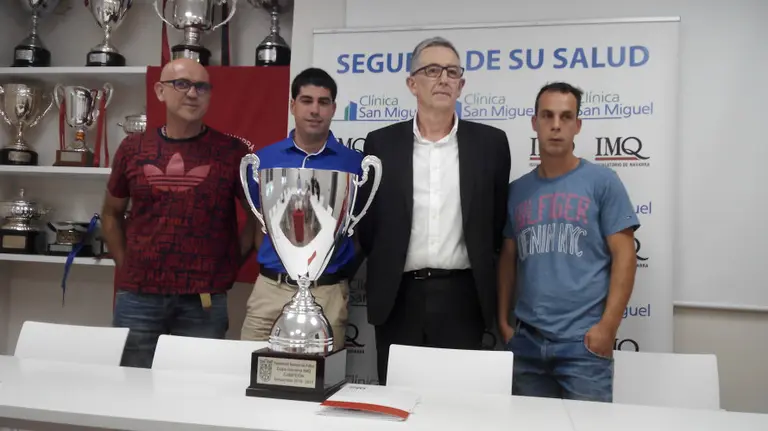 Presentación de la final de la Copa IMQ.