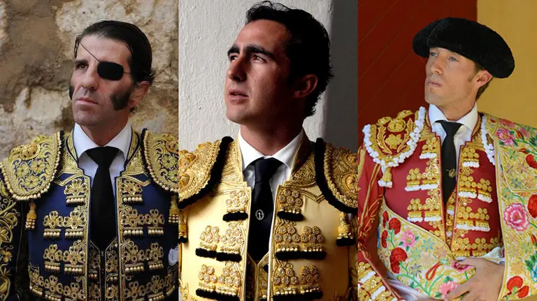 Juan José Padilla, El Fandi y Manuel Escribano