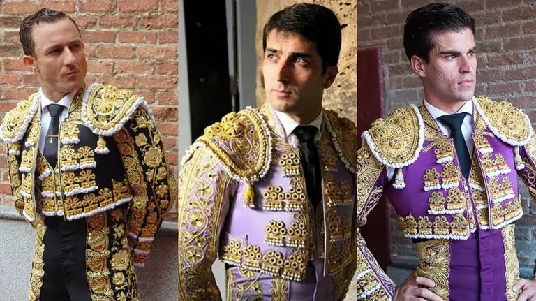 Rafaelillo, Javier Castaño y Rubén Pinar