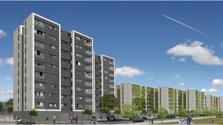 Proyecto para rehabilitar 11 torres en Orvina 2