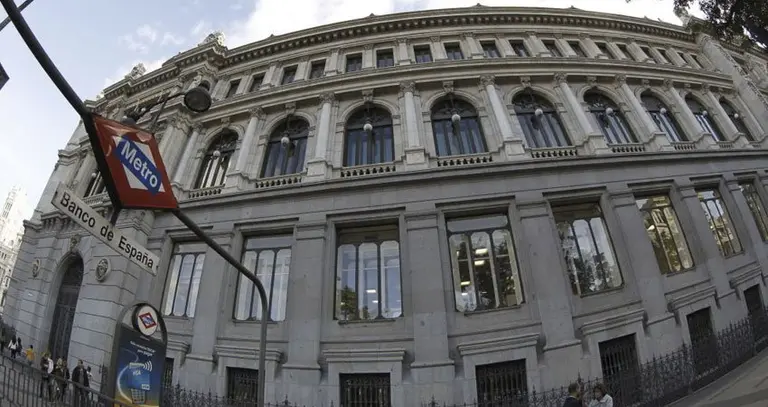 Imagen de la sede del Banco de España en Madrid.