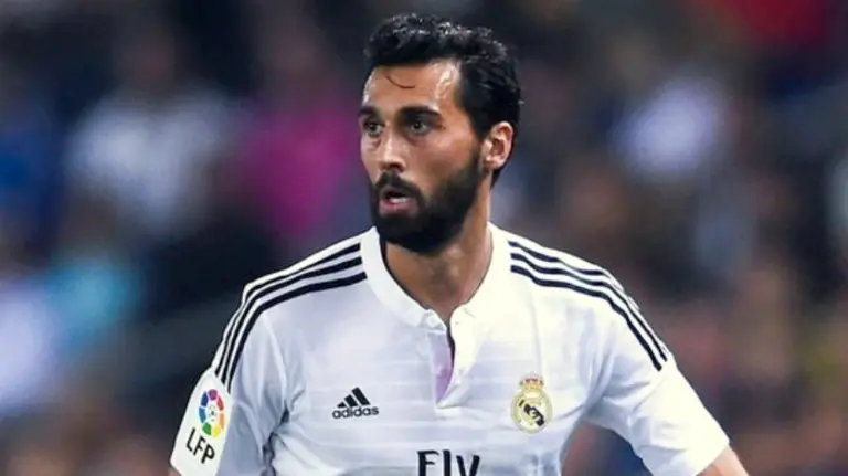 Álvaro Arbeloa con la camiseta del Real Madrid. Efe.
