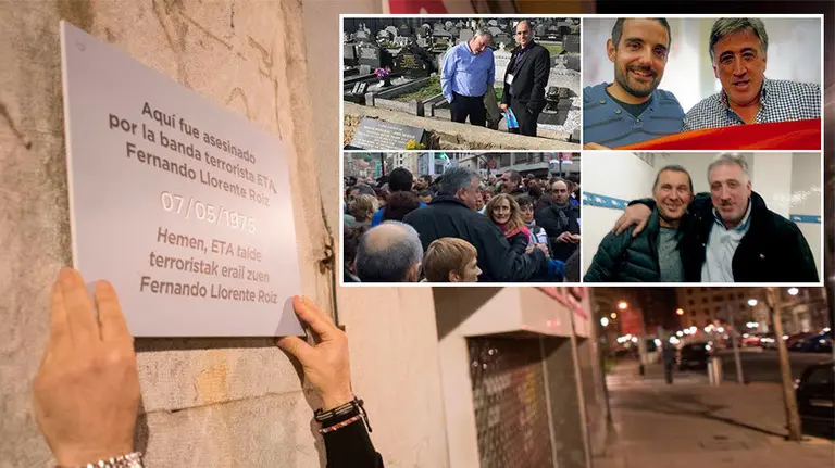 COVITE coloca placas en recuerdo de los asesinados por ETA y, por otro lado, las polémicas fotos del álbum de Asirón.