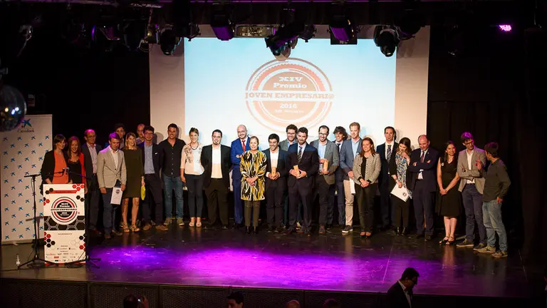 Entrega de premios que concede la Asociación de Jóvenes Empresarios a diferentes nuevos proyectos. PABLO LASAOSA 31
