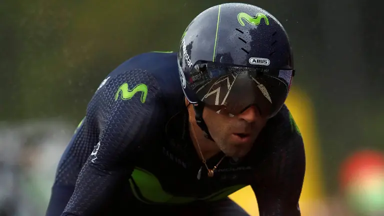 Tour de France 2017 - 104th Edition - 1st stage Dusseldorf - Dusseldorf 14 km - 01/07/2017 - Alejandro Valverde (ESP - Movistar) - photo Luca Bettini/BettiniPhoto©2017