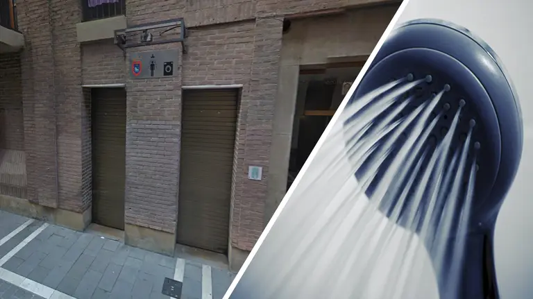 Las duchas de la Calle Eslava estarán habilitadas durante los Sanfermines