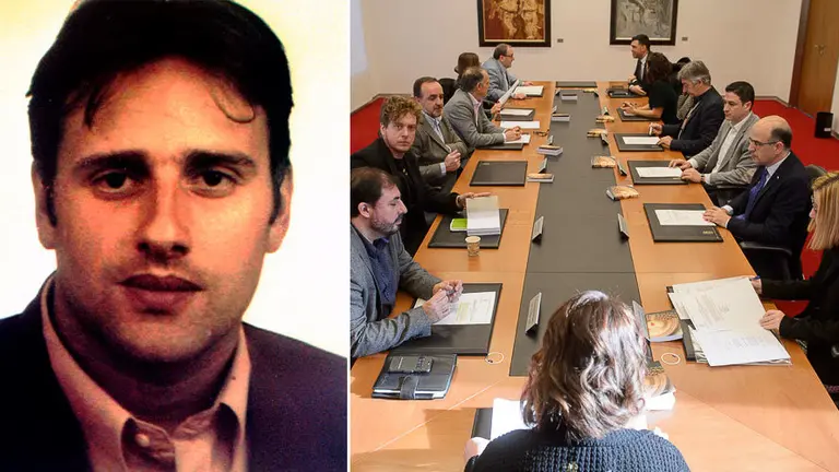 La Mesa y Junta extraordinaria no se ha celebrado tras el voto negativo de la oposición. PABLO LASAOSA.