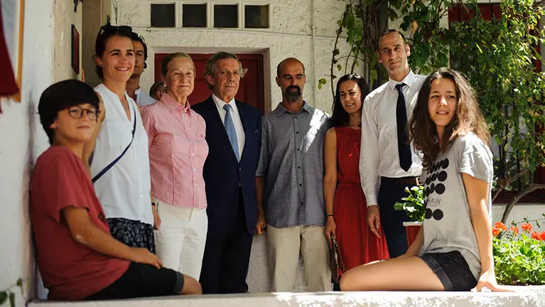  La Casa de Misericordia de Pamplona homenajea a Fernando Redón, miembro de la junta de gobierno de esta institución.. MIGUEL OSÉS_9