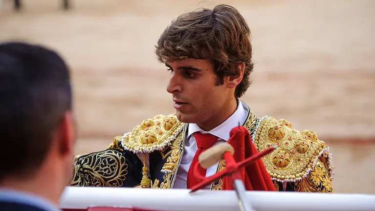 Novillada con astados de El Parralejo para Javier Marín, Jesus Colombo y Toñete. MIGUEL OSÉS_10