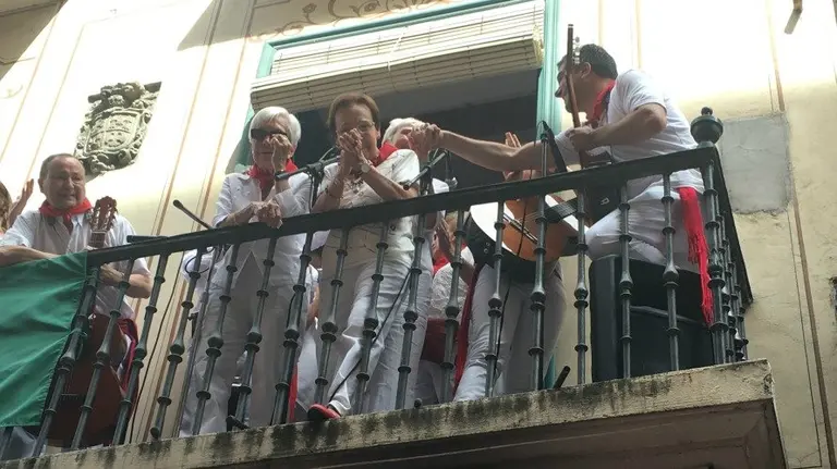 La jota que hizo a San Fermín llorar
