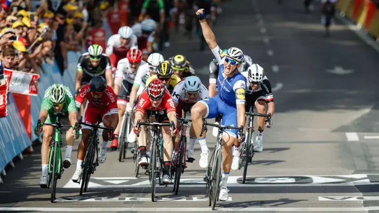 Kittel se lleva otra victoria de etapa. Twitter le Tour.