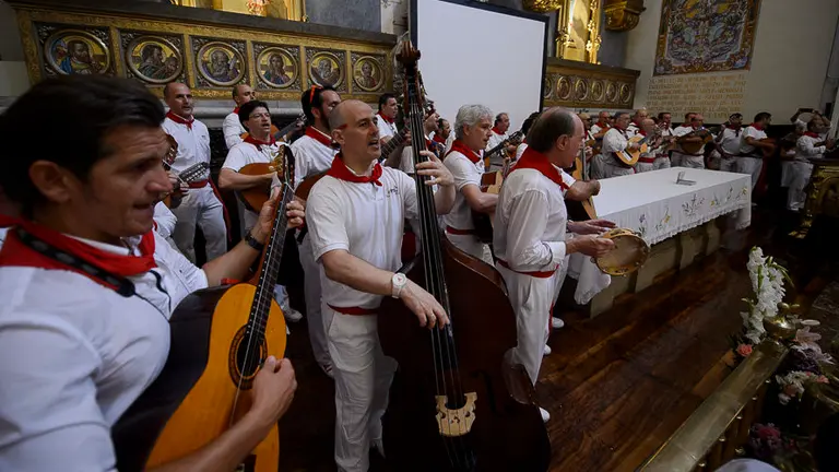 Procesión de San fermín 2017. PABLO LASAOSA01