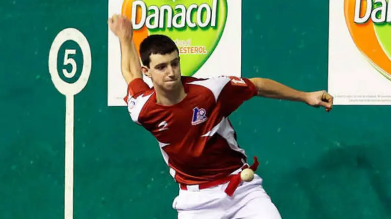 Julen Martija en acción. Foto Deia Julen Colmenero.